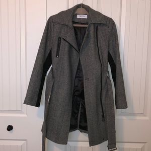 Calvin Klein Herringbone Coat